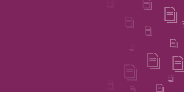 Purple background with file symbols