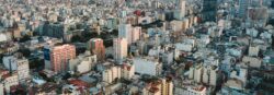 A zoomed-out view of Buenos Aires