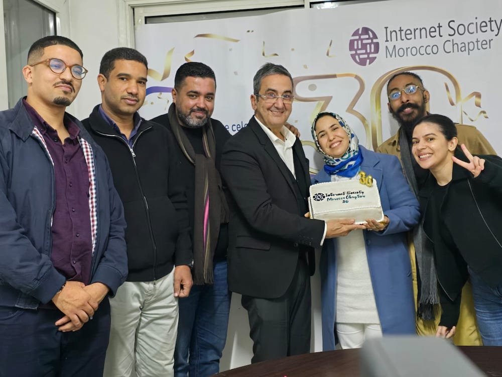 The Internet Society Morocco Chapter celebrates their 30th anniversary